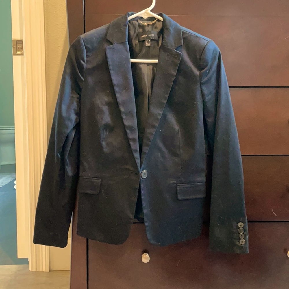 Black MNG suit jacket